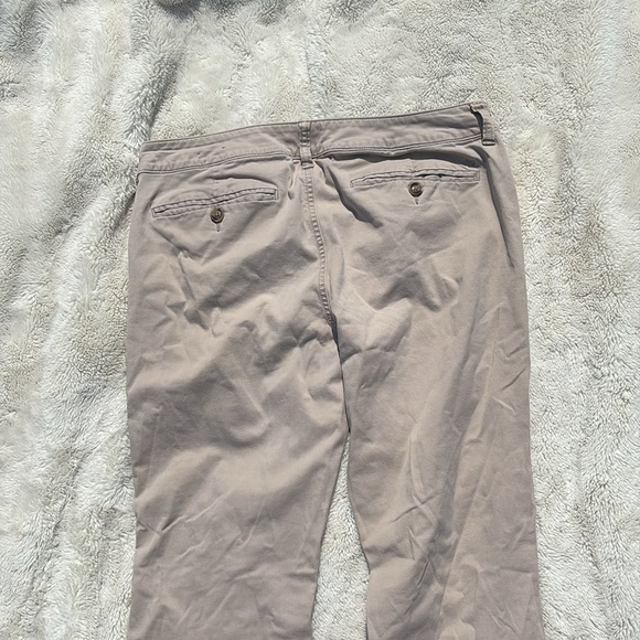 American Eagle Kick Boot Stretch Pants – Size 12 | Mid-Rise Khaki | Y2K Vibes - Picture 8 of 8